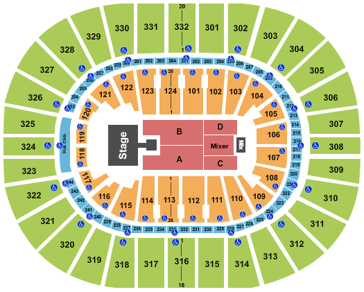Smoothie King Center New Edition Seating Chart